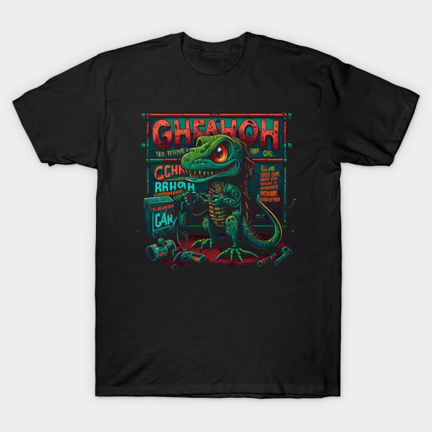 Gecko's Garage T-Shirt by gblackid